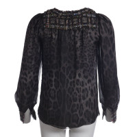 Dolce & Gabbana top with leopard pattern