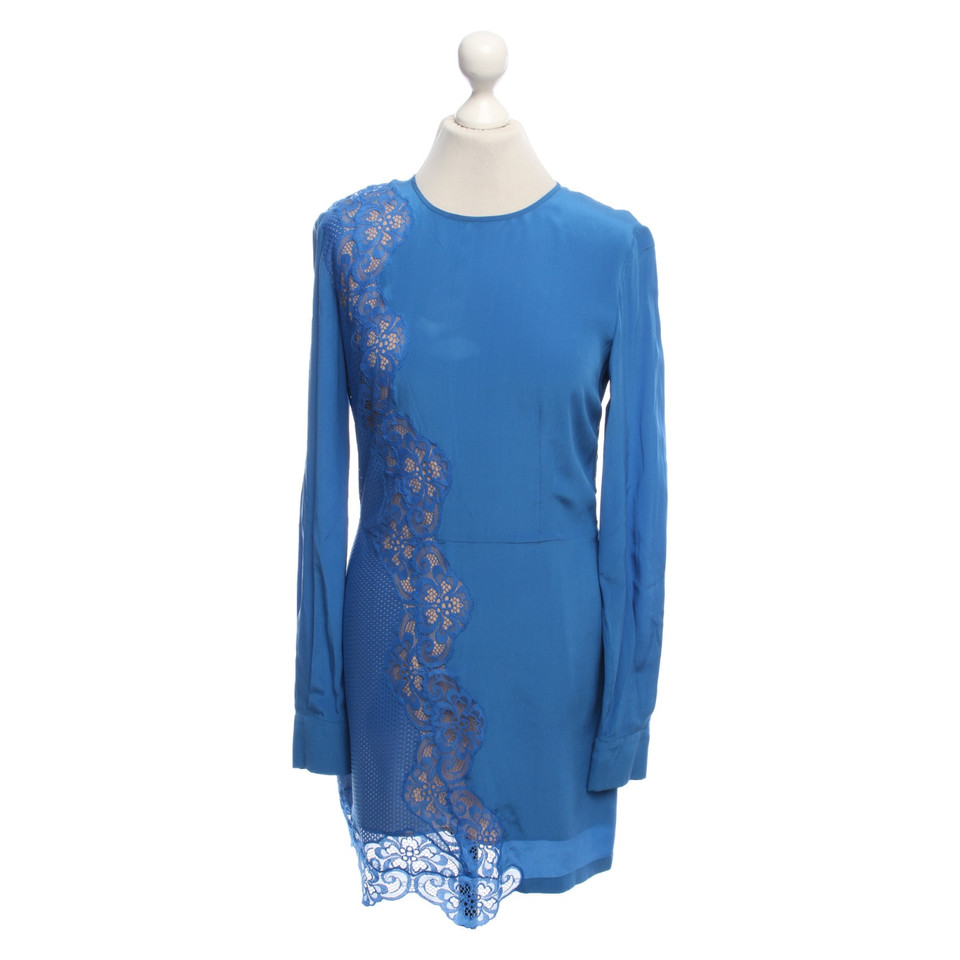 Stella McCartney Kleid aus Seide in Blau