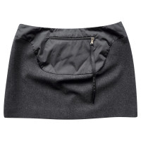 Prada Skirt Wool in Grey