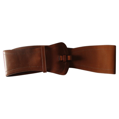 Genny Belt Leather in Brown