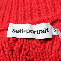 Self Portrait Strick in Rot