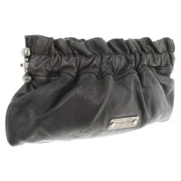 Patrizia Pepe clutch with link chain