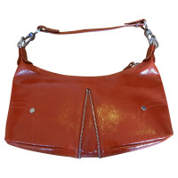 Longchamp borsa in pelle verniciata Piccolo