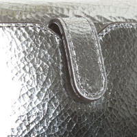 Michael Kors Shoulder bag Leather in Silvery