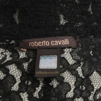 Roberto Cavalli giacca in pizzo di colore nero