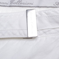 Armani Collezioni Linen pants in white