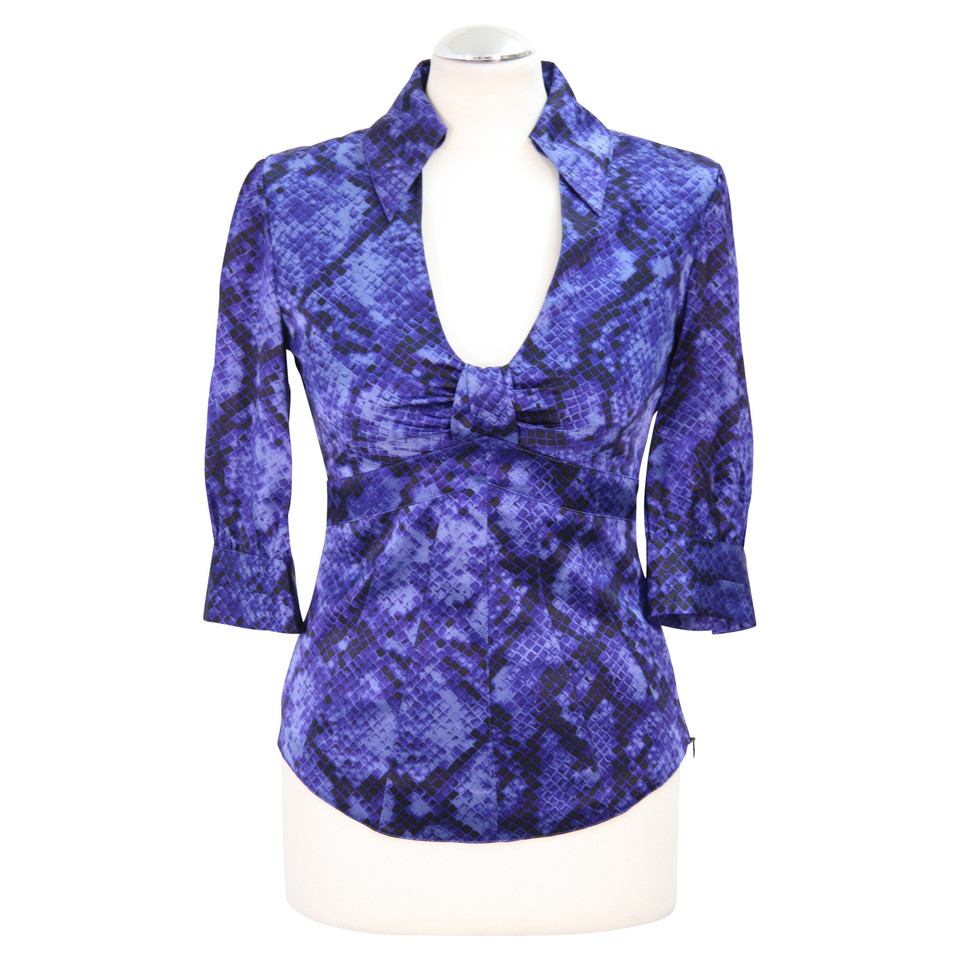 Karen Millen Silk blouse with pattern