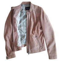 Oakwood Jacke/Mantel aus Leder in Rosa / Pink