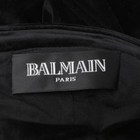 Balmain giacca di velluto in nero