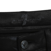 7 For All Mankind Pantaloni in Black