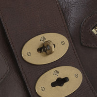 Mulberry Handtasche aus Leder in Braun
