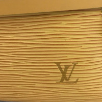 Louis Vuitton Geel epi lederen zakje
