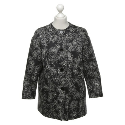 Philosophy Di Alberta Ferretti Short coat with a floral pattern