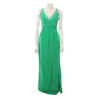 P.A.R.O.S.H. Kleid aus Seide in Grün