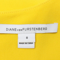 Diane Von Furstenberg Vestito in Giallo
