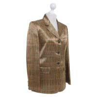 Moschino Blazer with plaid pattern