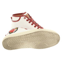 Bally Trainers Canvas in White
