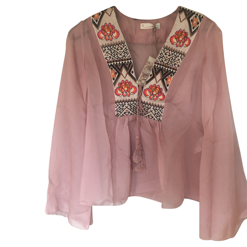 Odd Molly Silk blouse with embroidery