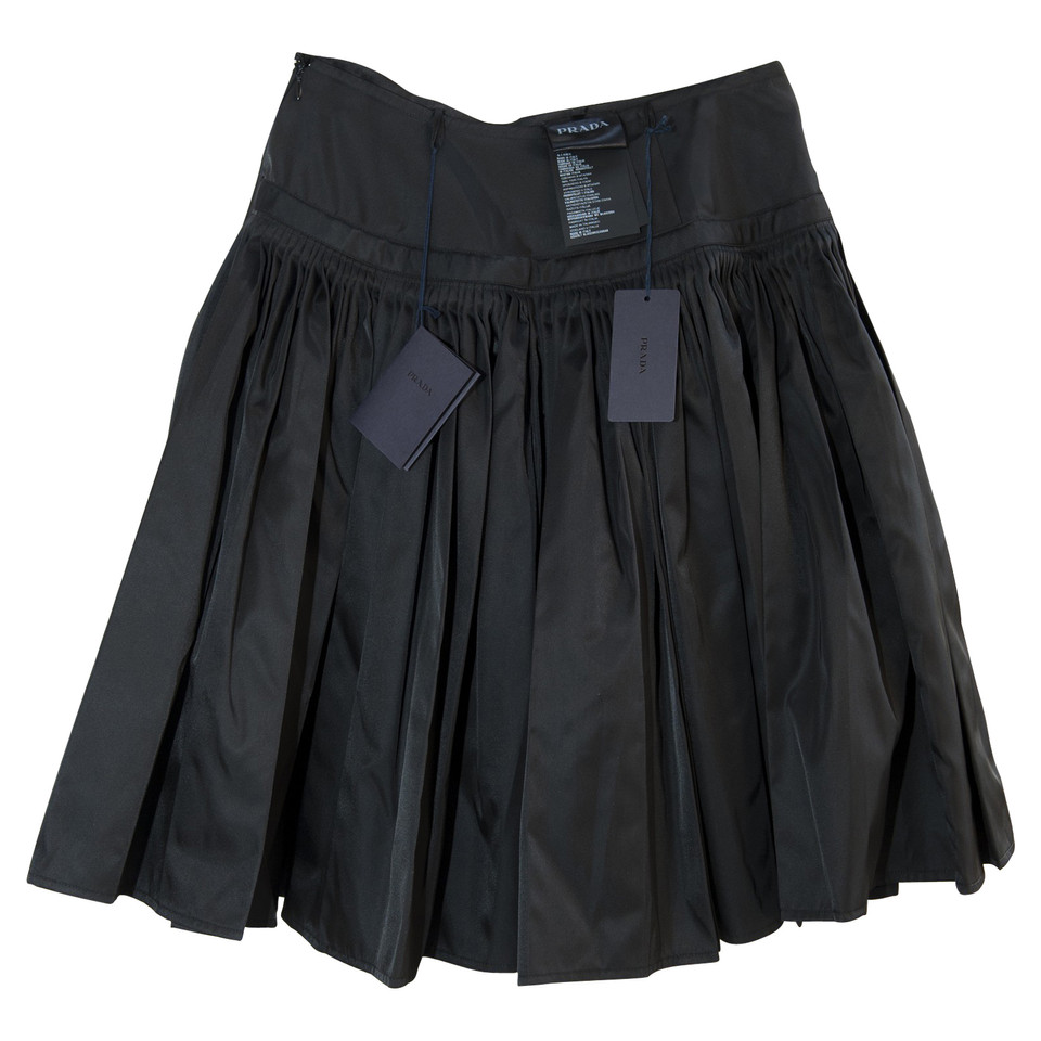 Prada Skirt - Gabardine nylon, black