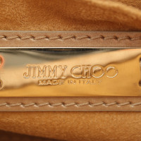 Jimmy Choo Umhängetasche mit schimmernder Oberfläche