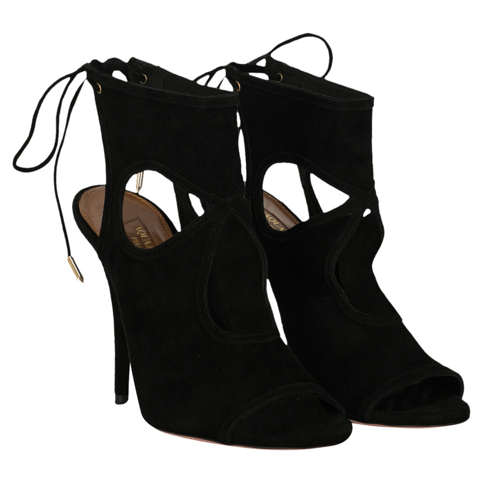 Aquazzura Sandalen Leer in Zwart