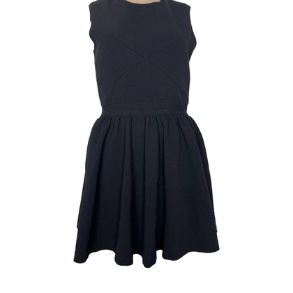 By Malene Birger Kleid aus Baumwolle in Schwarz