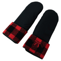 Chanel Gloves in black / red