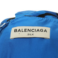 Balenciaga Seidenkleid in Bicolor