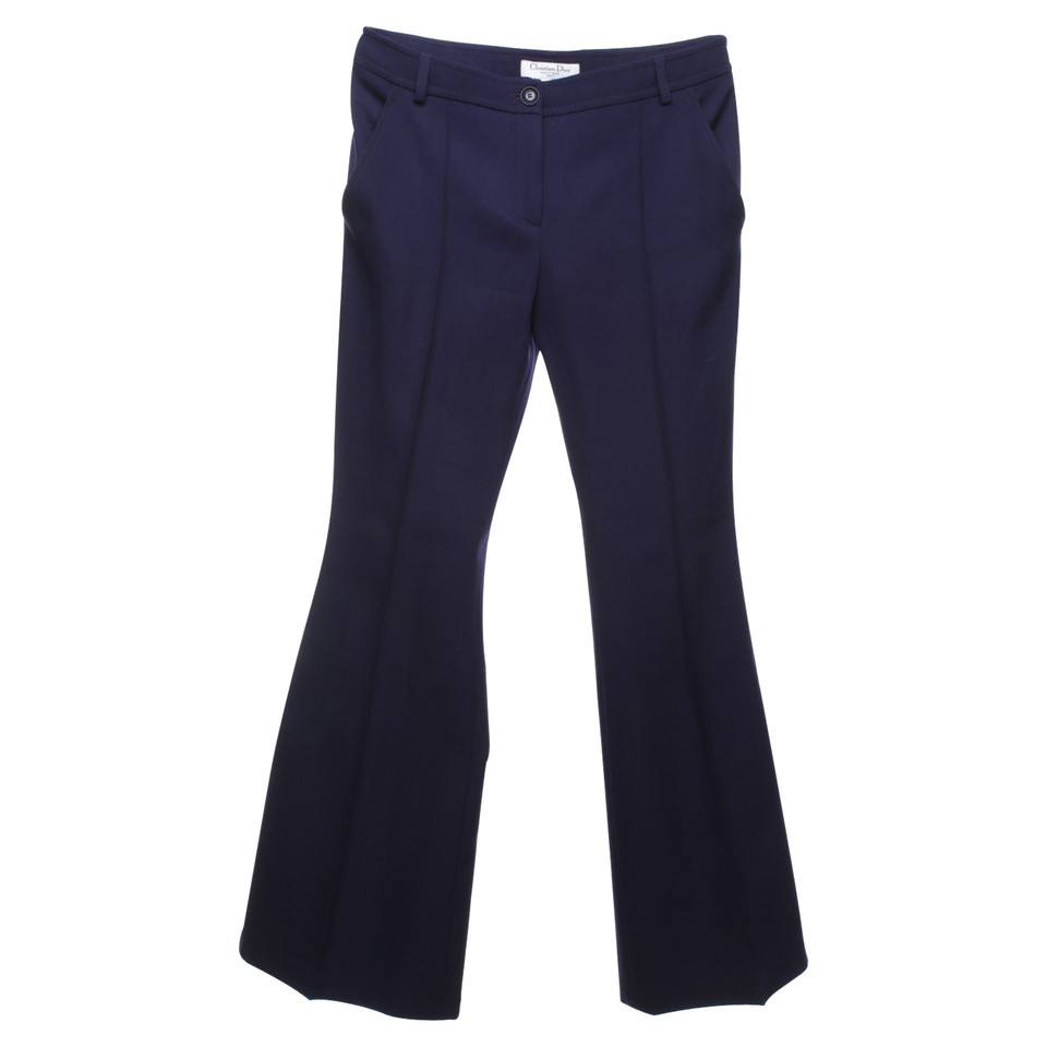 Christian Dior trousers in dark blue