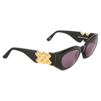 Versace Lunettes de soleil en Noir