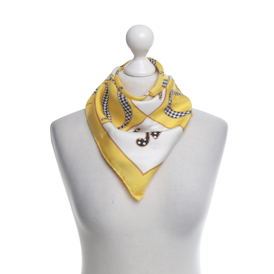 Christian Dior Silk scarf with logo motif