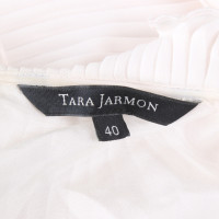 Tara Jarmon Jurk met bandjes in crème