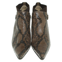 Walter Steiger Ankle boots made of snakeskin