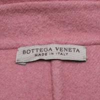 Bottega Veneta Jacke/Mantel aus Kaschmir in Rosa / Pink