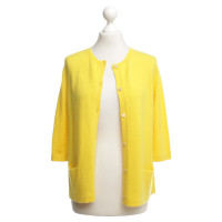 Allude Cashmere jacket in yellow