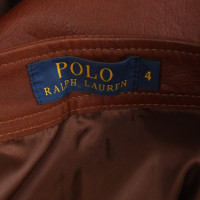Polo Ralph Lauren Rock aus Leder in Braun