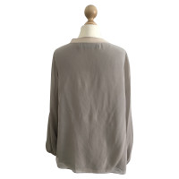 Schumacher Silk blouse in light gray
