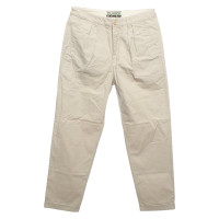 Closed Trousers Cotton in Beige