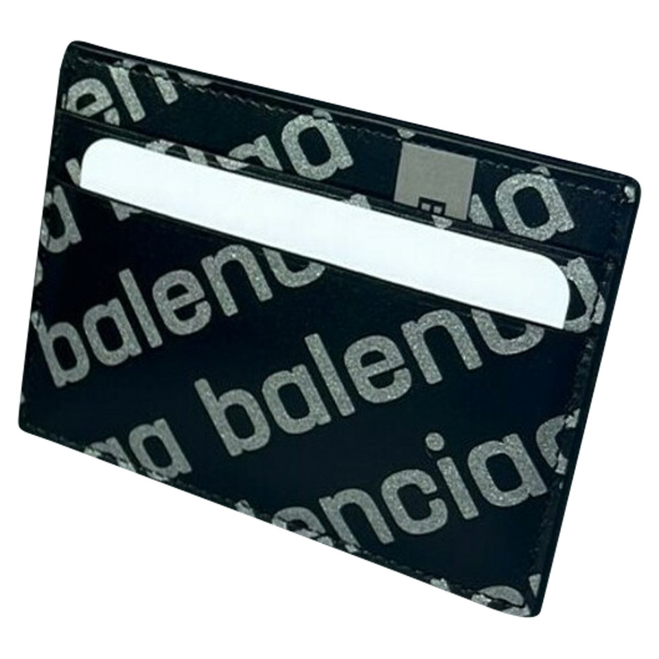 Balenciaga Sac à main/Portefeuille en Cuir en Noir