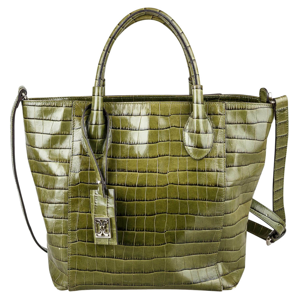 Coccinelle Shopper en Cuir en Olive