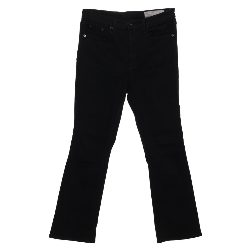 Rag & Bone Jeans Cotton in Black