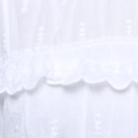 Isabel Marant Vestito in Cotone in Crema