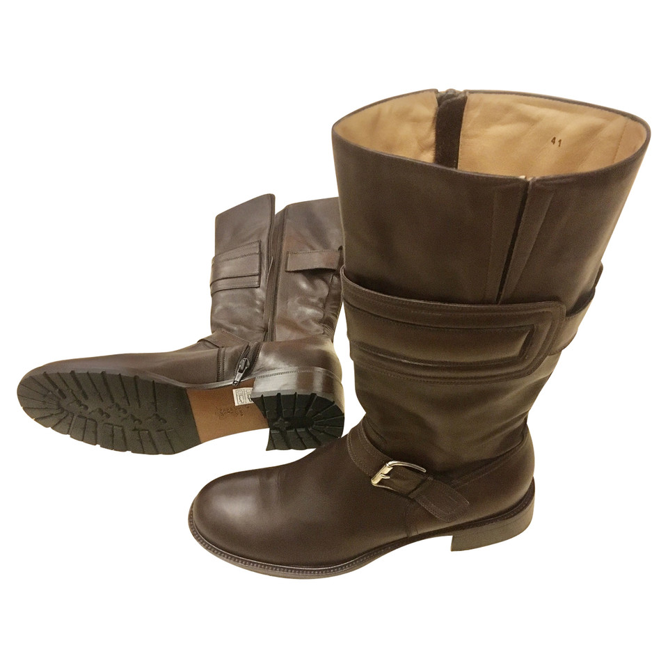 Truman's Stiefel aus Leder in Braun