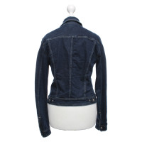 Versace Jacket/Coat Cotton in Blue