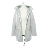 Msgm Fleece jacket in light gray