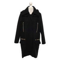 Chloé Jacke/Mantel aus Wolle in Schwarz