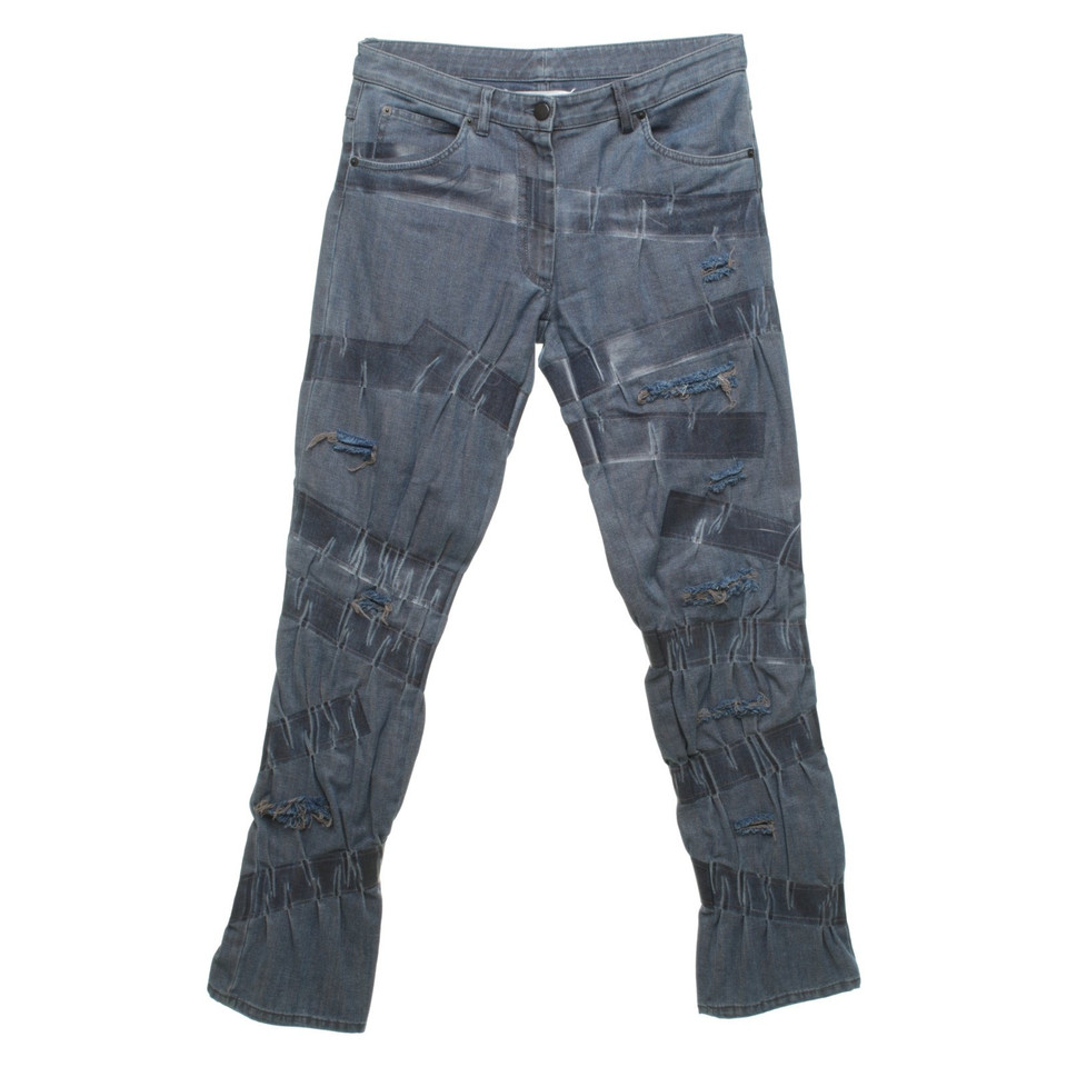 Maison Martin Margiela Jeans in destroyed look