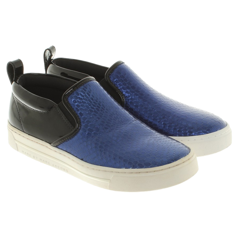 Marc By Marc Jacobs Pantofola in Blu / Nero