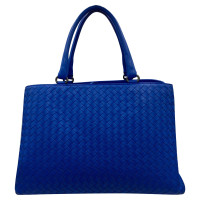 Bottega Veneta Handbag Leather in Turquoise