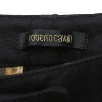 Roberto Cavalli Hose aus Baumwolle in Schwarz